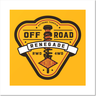 Off Road Renegade Posters and Art